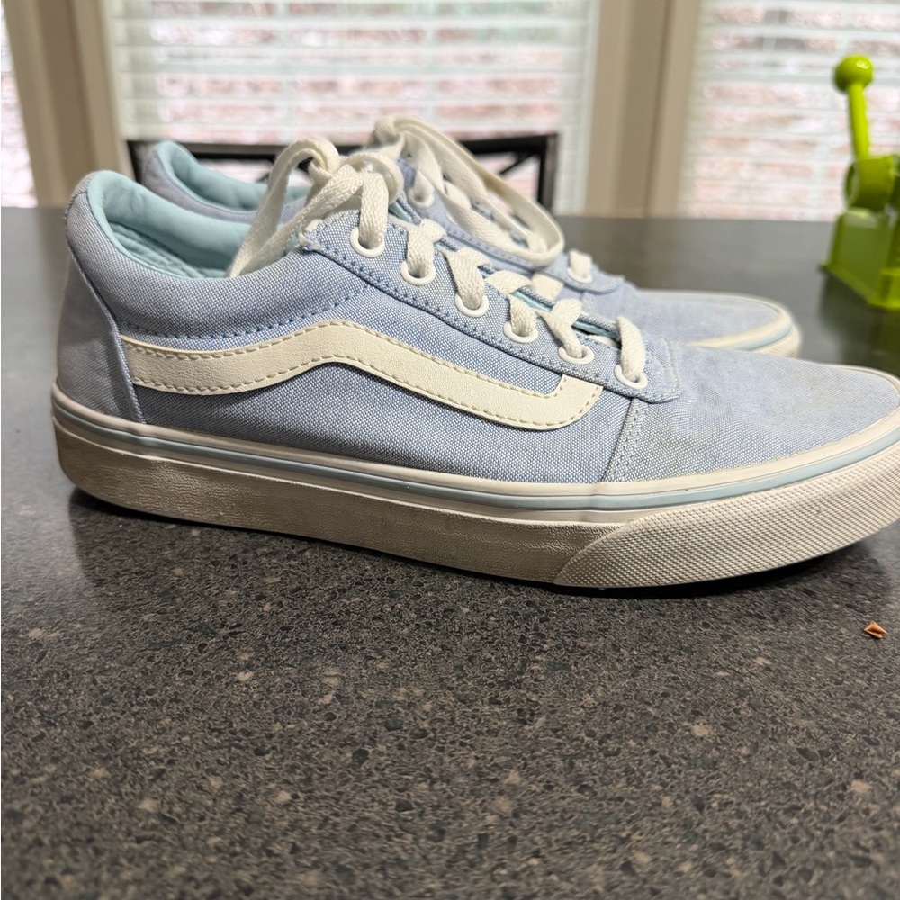Women’s Vans Ward Skate Shoes / Summer Cool Blue / 8.5